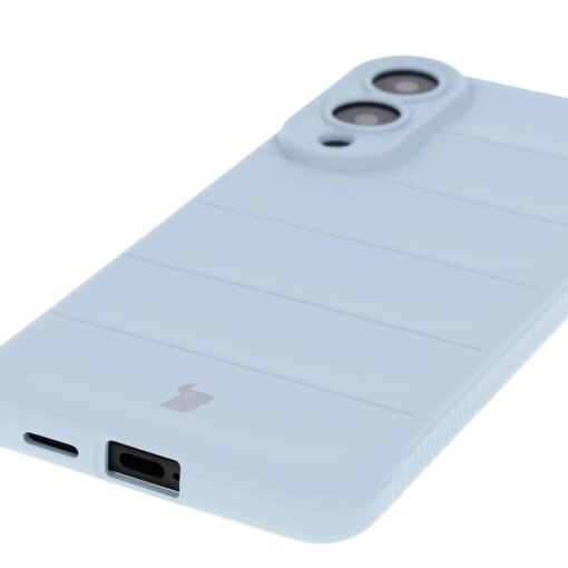 Samsung S25 EDGE umbris Bizon Case Tur silikoonist helesinine 2