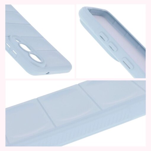 Samsung S25 EDGE umbris Bizon Case Tur silikoonist helesinine 6