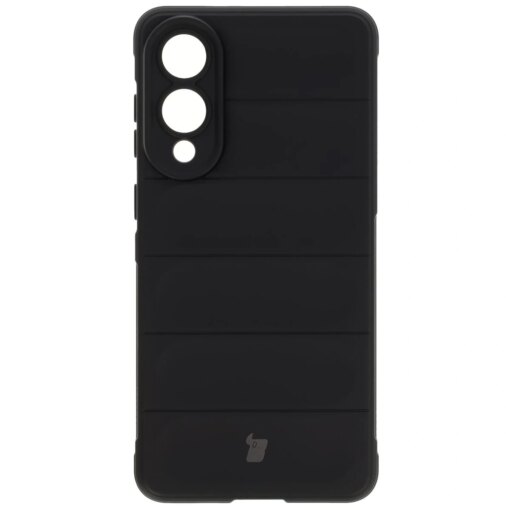 Samsung S25 EDGE umbris Bizon Case Tur silikoonist must 1
