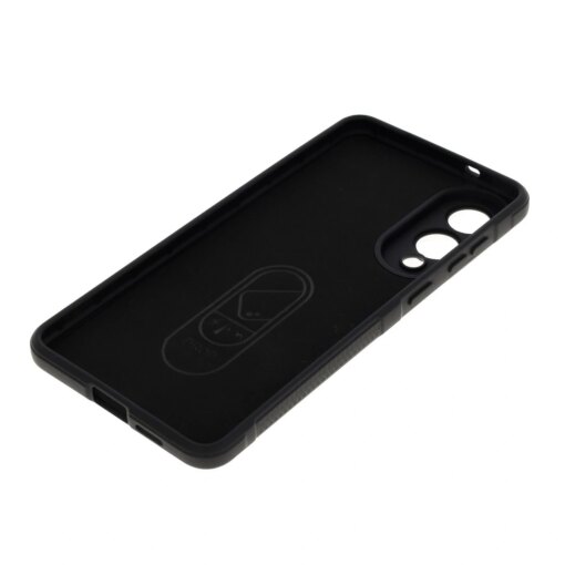 Samsung S25 EDGE umbris Bizon Case Tur silikoonist must 3