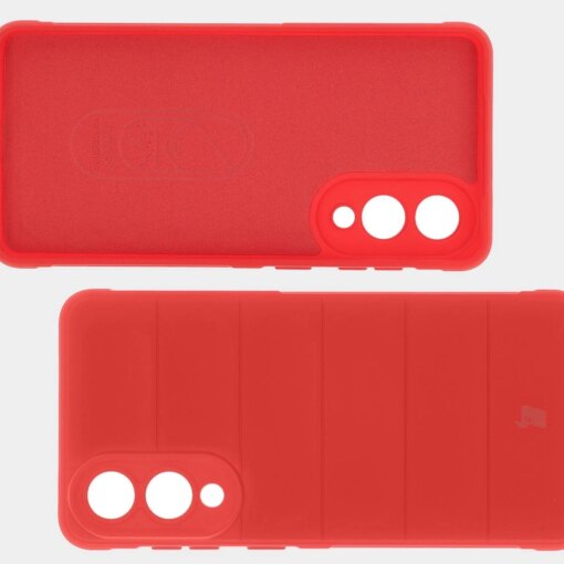 Samsung S25 EDGE umbris Bizon Case Tur silikoonist punane 5