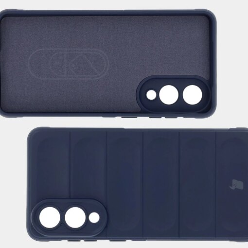Samsung S25 EDGE umbris Bizon Case Tur silikoonist tumesinine 5