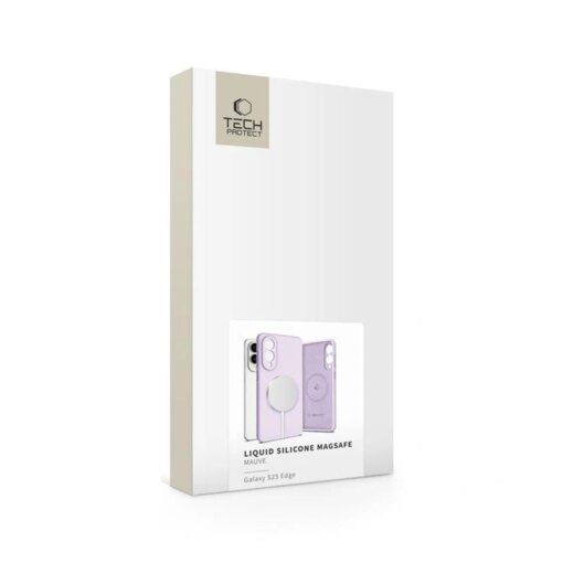 Samsung S25 EDGE umbris MagSafe Liquid Silicone silikoonist mauve 3