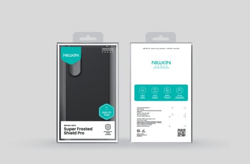 Samsung S25 EDGE umbris Nillkin Super Frosted Shield Pro must 6