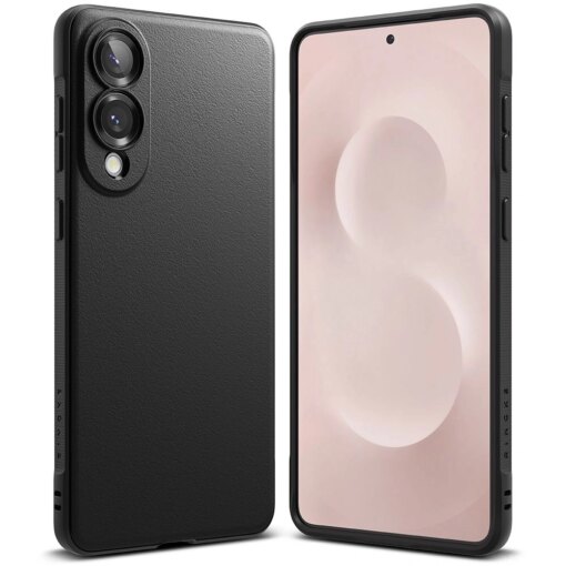 Samsung S25 EDGE umbris plastikust ja silikoonist Ringke Onyx must 1