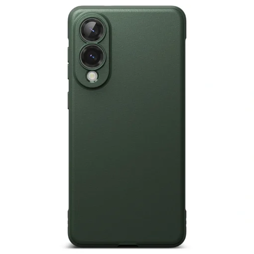 Samsung S25 EDGE umbris plastikust ja silikoonist Ringke Onyx roheline 3