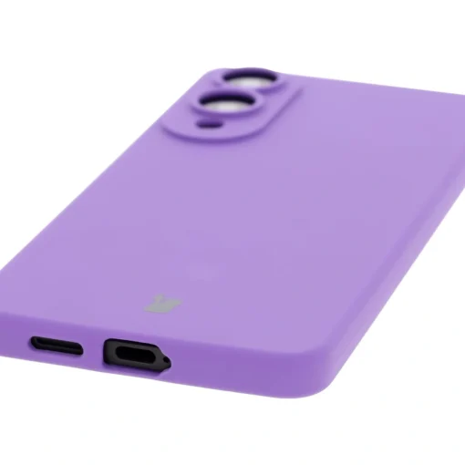 Samsung S25 EDGE umbris silikoonist Bizon Soft Case lilla 5