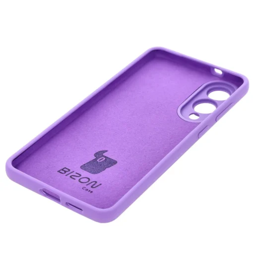 Samsung S25 EDGE umbris silikoonist Bizon Soft Case lilla 6