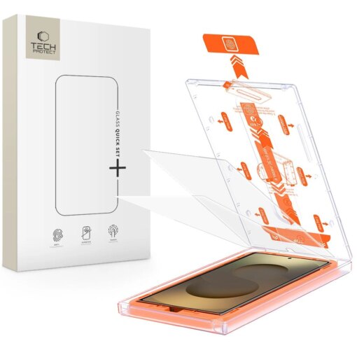 Samsung S25 Ultra kaitseklaaside komplekt Quick Set 2tk