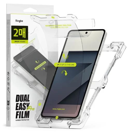 Samsung Z Flip 7 valimise ekraani kaitseklaas Ringke Easy PRO 2tk 2