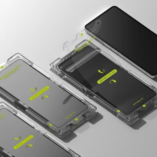 Samsung Z Flip 7 valimise ekraani kaitseklaas Ringke Easy PRO 2tk 6