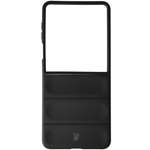 Samsung Z Flip7 umbris Bizon Case Tur silikoonist must 1