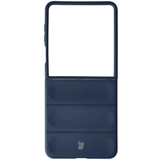 Samsung Z Flip7 umbris Bizon Case Tur silikoonist tumesinine 2