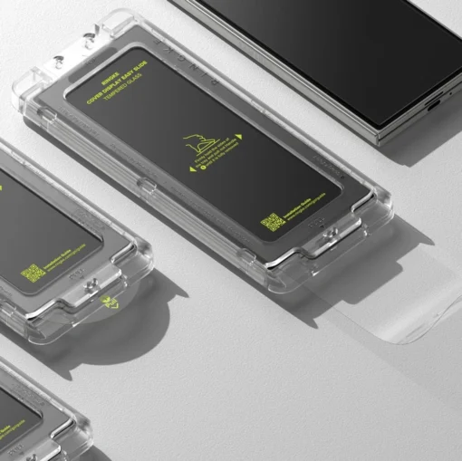 Samsung Z Fold 7 valimise ekraani kaitseklaas Ringke Easy Slide 2tk 8