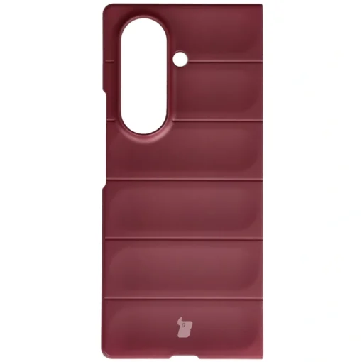 Samsung Z Fold7 umbris Bizon Case Tur silikoonist burgundy 1