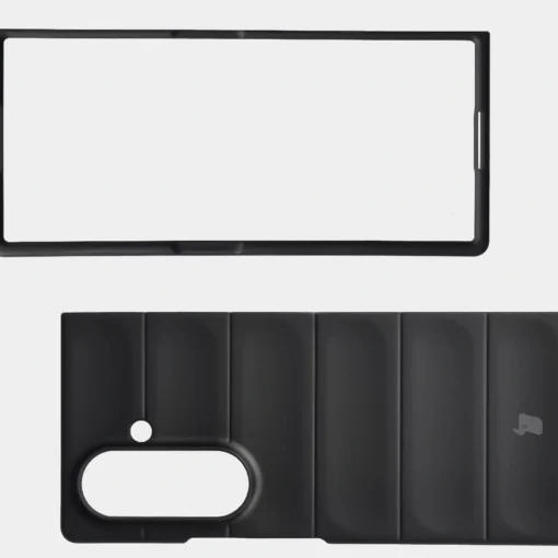 Samsung Z Fold7 umbris Bizon Case Tur silikoonist must 7