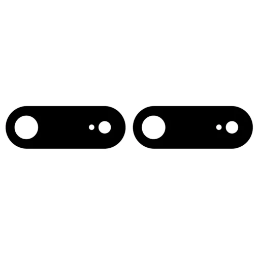 iPhone 17 AIR kaamera kaitseklaa Bizon Glass Lens 2tk 2