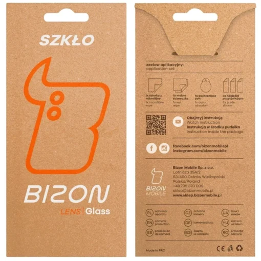 iPhone 17 AIR kaamera kaitseklaa Bizon Glass Lens 2tk 5