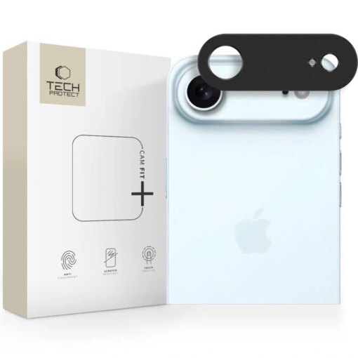 iPhone 17 AIR kaamera kaitseklaas Camalloy Fit labipaistev