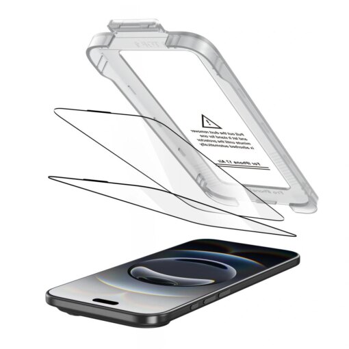 iPhone 17 AIR kaitseklaaside komplekt Quick Set 2tk 1