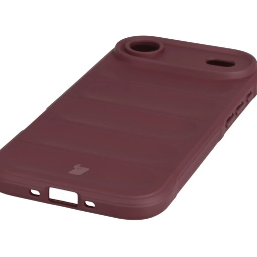 iPhone 17 AIR umbris Bizon Case Tur silikoonist burgundy 2