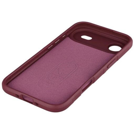 iPhone 17 AIR umbris Bizon Case Tur silikoonist burgundy 3