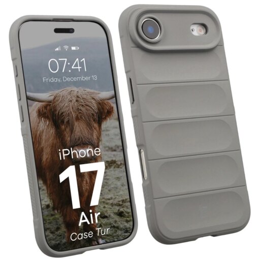 iPhone 17 AIR umbris Bizon Case Tur silikoonist helehall