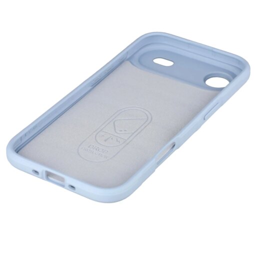 iPhone 17 AIR umbris Bizon Case Tur silikoonist helesinine 3