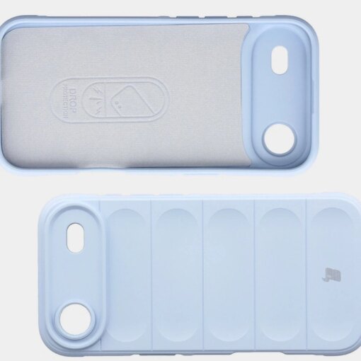 iPhone 17 AIR umbris Bizon Case Tur silikoonist helesinine 5