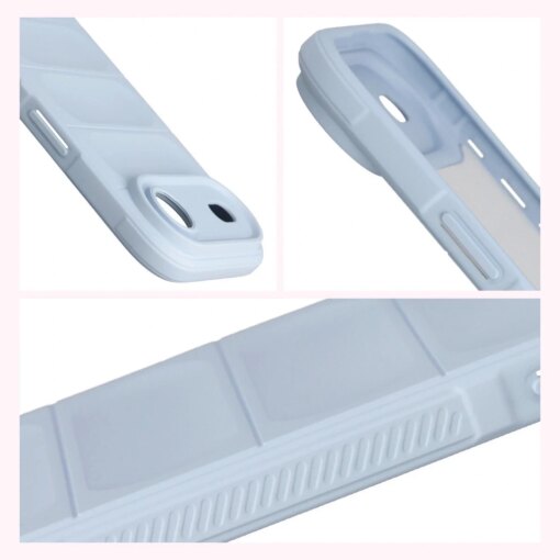 iPhone 17 AIR umbris Bizon Case Tur silikoonist helesinine 6