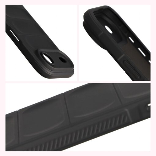 iPhone 17 AIR umbris Bizon Case Tur silikoonist must 6