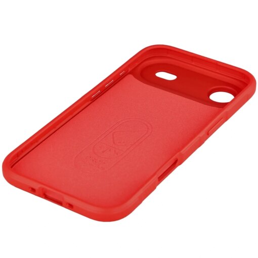 iPhone 17 AIR umbris Bizon Case Tur silikoonist punane 3