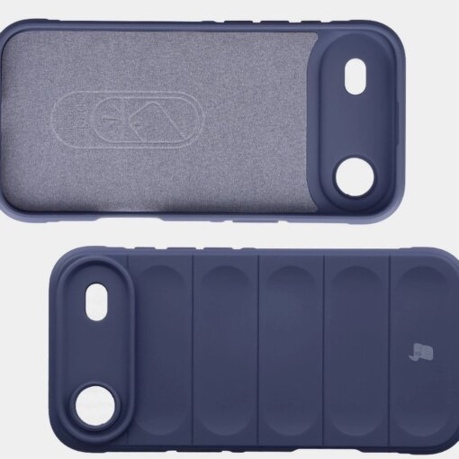iPhone 17 AIR umbris Bizon Case Tur silikoonist tumesinine 5