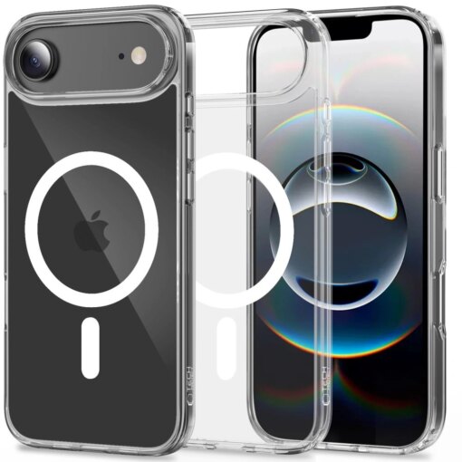 iPhone 17 AIR umbris Flexair Hybrid MagSafe silikoonist labipaistev