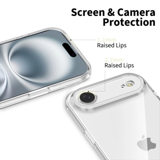 iPhone 17 AIR umbris Flexair silikoonist labipaistev 1