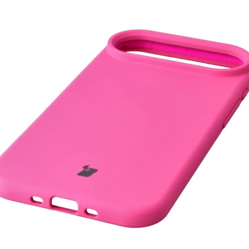 iPhone 17 AIR umbris silikoonist Bizon Soft Case fuksia 2