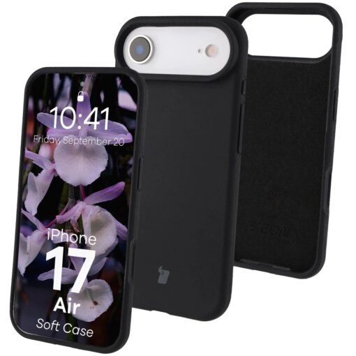 iPhone 17 AIR umbris silikoonist Bizon Soft Case must