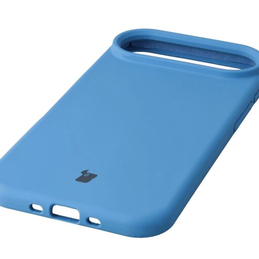 iPhone 17 AIR umbris silikoonist Bizon Soft Case sinine 2
