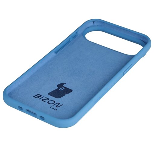 iPhone 17 AIR umbris silikoonist Bizon Soft Case sinine 3