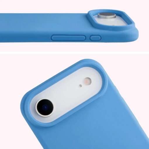 iPhone 17 AIR umbris silikoonist Bizon Soft Case sinine 4