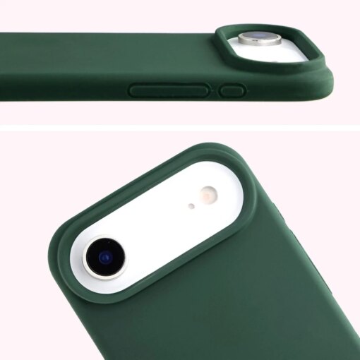 iPhone 17 AIR umbris silikoonist Bizon Soft Case tumeroheline 4