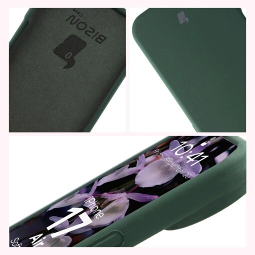 iPhone 17 AIR umbris silikoonist Bizon Soft Case tumeroheline 5