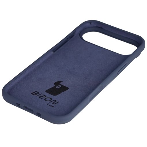 iPhone 17 AIR umbris silikoonist Bizon Soft Case tumesinine 3