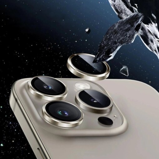 iPhone 17 PRO 17 PRO MAX kaamera kaitseklaas Camring Fit labipaistev 1