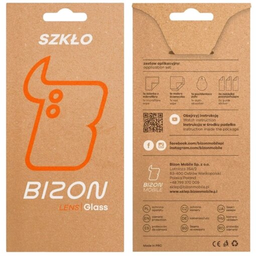 iPhone 17 PRO MAX kaamera kaitseklaa Bizon Glass Lens 2tk 5