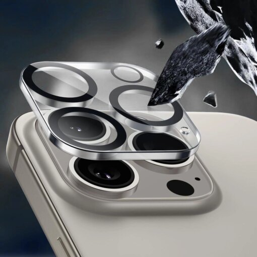 iPhone 17 PRO MAX kaamera kaitseklaas Cam Fit labipaistev 1