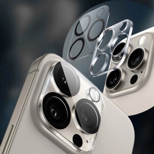 iPhone 17 PRO MAX kaamera kaitseklaas Cam Fit labipaistev 2