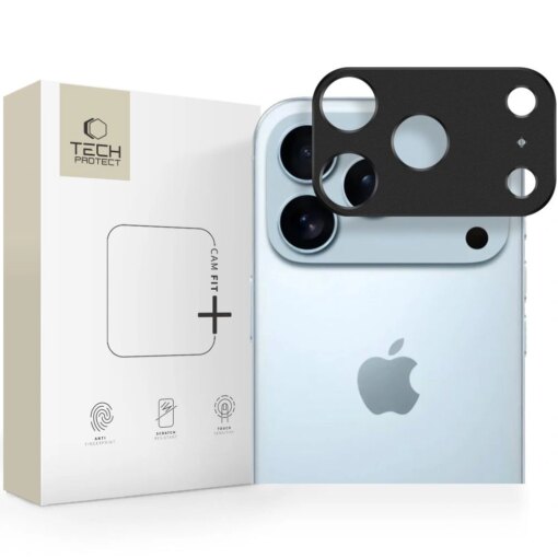 iPhone 17 PRO MAX kaamera kaitseklaas Camalloy Fit labipaistev