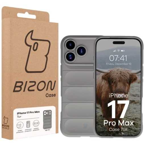 iPhone 17 PRO MAX umbris Bizon Case Tur silikoonist helehall 8