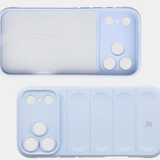 iPhone 17 PRO MAX umbris Bizon Case Tur silikoonist helesinine 5